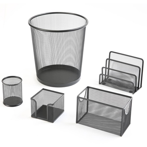 [ST-ME-735-A] SET PARA ESCRITORIO METAL 6 PIEZAS | STUDMARK