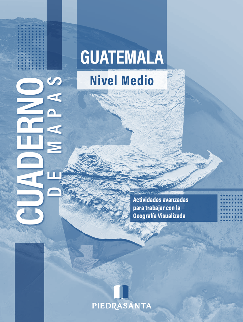 [214299] GUATEMALA MEDIO CUADERNO DE MAPAS 23 | PIEDRASANTA