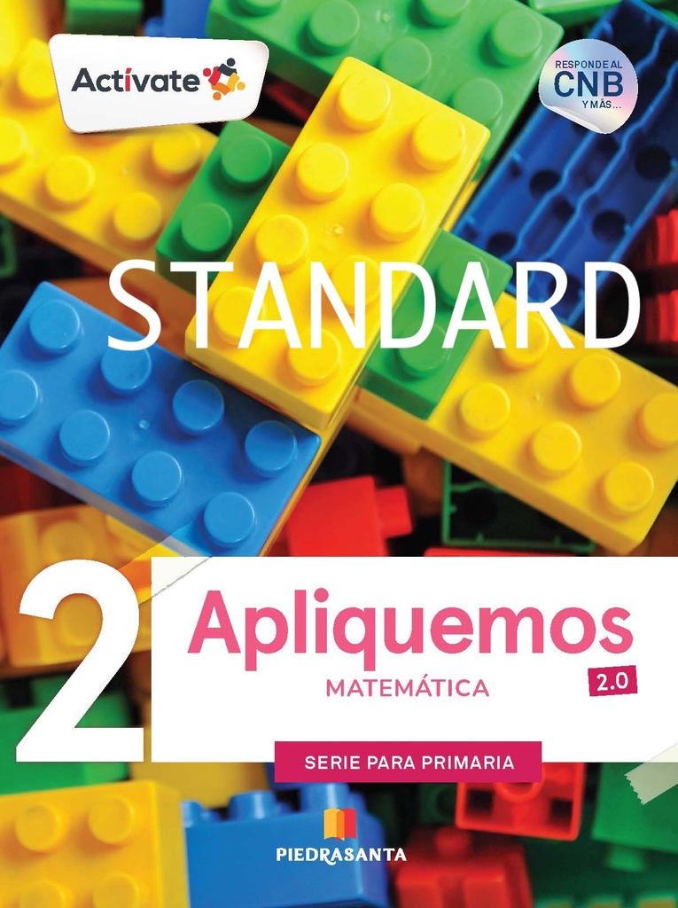 [ST-MAT2] ACTIVATE APLIQUEMOS  MATEMATICA 2 2.0 STANDARD | PIEDRASANTA