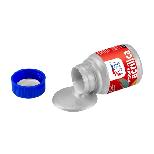 [10964-PLATA] PINTURA ACRILICA COLORES METALICOS (PLATA) | FAST