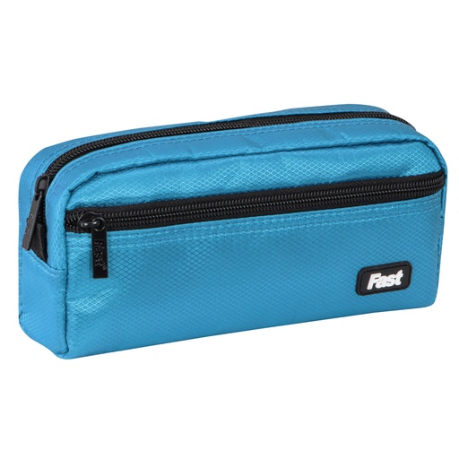 [13636-TURQUESA] PORTA-LAPICES DOBLE COLORES SURTIDOS 909 (TURQUESA) | FANCY BAG