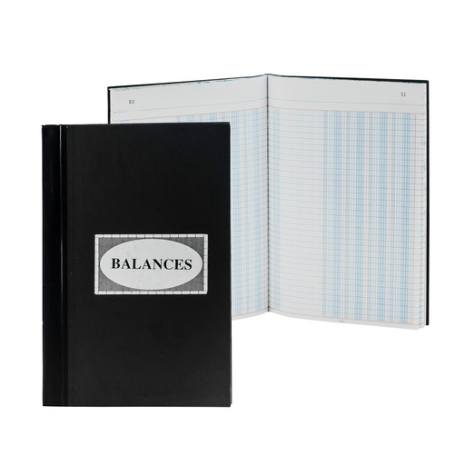 [00464-BALANCE] LIBRO 100HOJAS CONTABILIDAD EMPASTADO (BALANCE) | MULTIMARCA