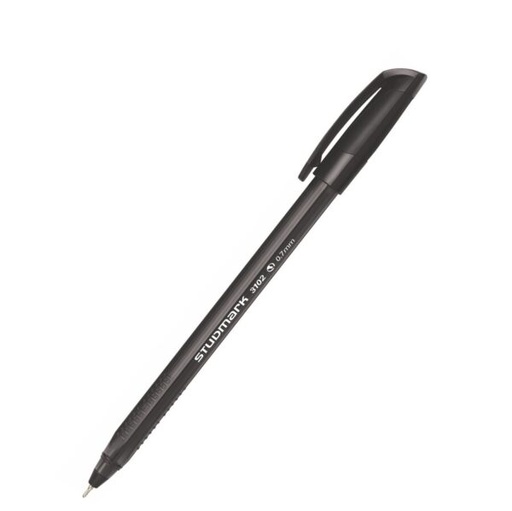 [2651,ST-03102-A] BOLIGRAFO ST-3102 0.7MM TRIANGULAR (NEGRO) | STUDMARK