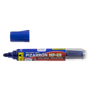 [16986-NARANJA] MARCADOR PARA PIZARRA MP-69 REDONDA RECARGABLE (NARANJA) | FAST