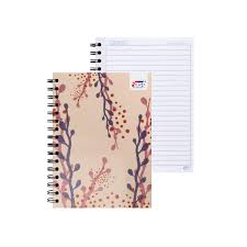 CUADERNO DOBLE ANILLO 150H RAYADO GLITTER