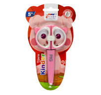 TIJERA ESCOLAR 5" SOFTY KINDER DISEÑO: CERDO