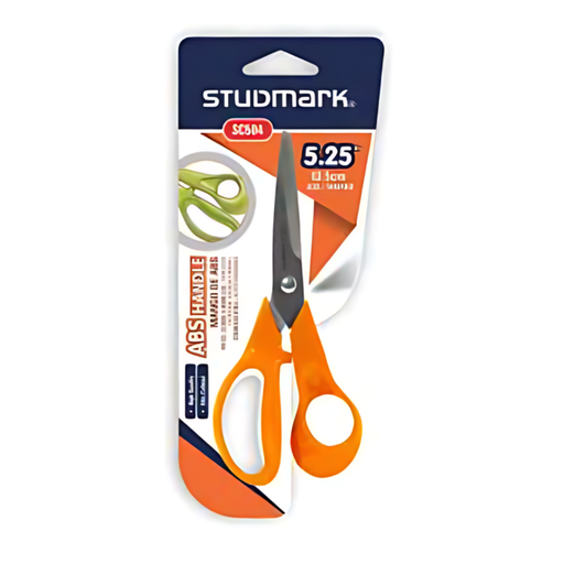 [SC504] TIJERA ESCOLAR MANGO ABS 5.25" | STUDMARK