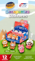 [19404] SACAPUNTAS DISFRACES | FAST