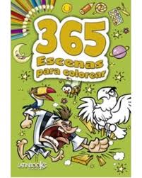 [IN01247531] 365 ESCENAS PARA COLOREAR - VERDE | LATINBOOKS