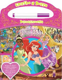 DISNEY PRINCESAS. ESCRIBE Y BORRA