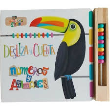 MI PRIMER ABACO - DESLIZA Y CUENTA NUMEROS Y ANIMALES