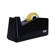 DISPENSADOR DE TAPE MEDIANO NEGRO