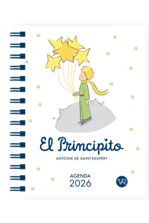 AGENDA EL PRINCIPITO 2026 BLANCA