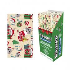 PAPEL DE REGALO NAVIDAD ROLLO 70CMX2M