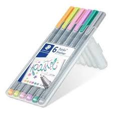 MARCADORES EN ESTUCHE 334 6C PASTEL