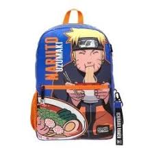 MOCHILA NARUTO RAMEN AZUL
