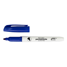 [17929-NARANJA] MARCADOR PERMANENTE PUNTA FINA COLORES SURTIDOS (NARANJA) | FAST