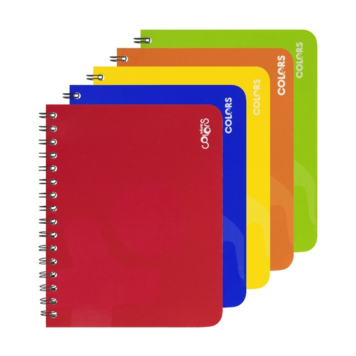 [09033-CUADROS5] CUADERNO DOBLE ESPIRAL 3054 100 HOJAS (CUADROS 5MM) | CONQUISTADOR