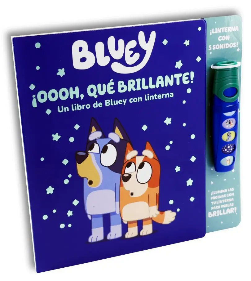BLUEY ¡OOOH QUE BRILLANTE! LINTERNA 