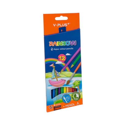 [13831] CRAYONES DE MADERA ACUARELABLES DPC 1302000000 X12 COLORES | Y-PLUS