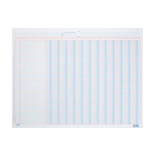 [01266] BLOCK TABULAR 12 COLUMNAS 50 HOJAS | FAST