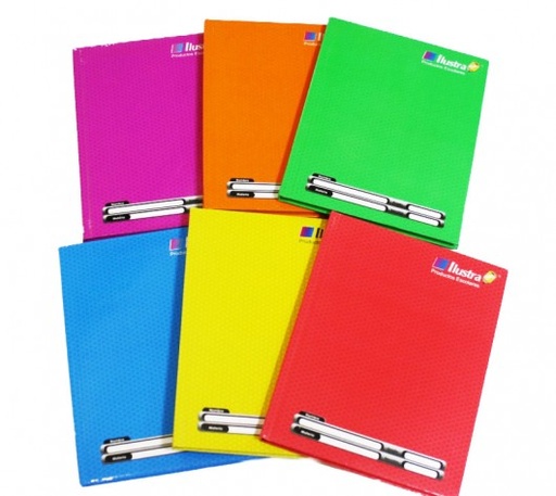 CUADERNO EMPASTADO 100 HOJAS CUADRO | ILUSTRA