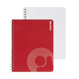 [14493] CUADERNO ESPIRAL DOBLE O 70H BLANCO | MULTIMARCA