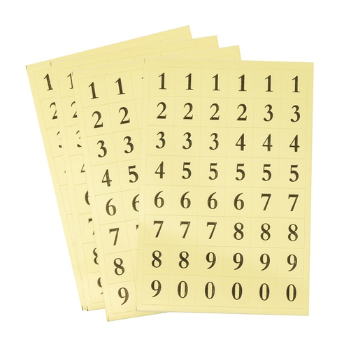 [13613] ETIQUETAS TEMAS SURTIDOS X6HOJAS TIPO: 610NUMEROS | FAST