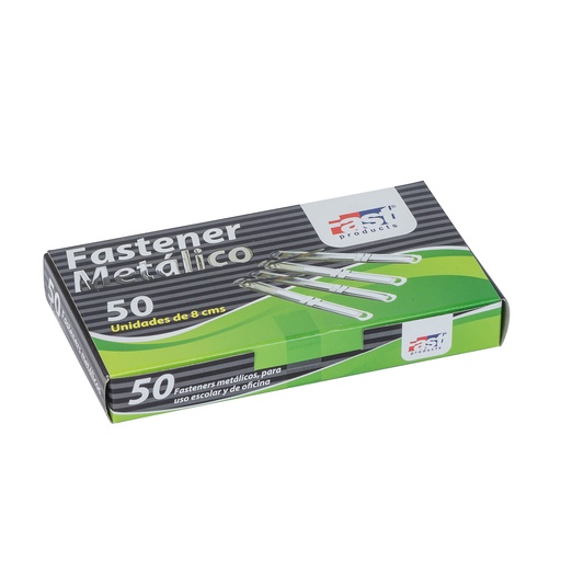 [03531] FASTENER METALICO CAJA 50 UN | MULTIMARCA