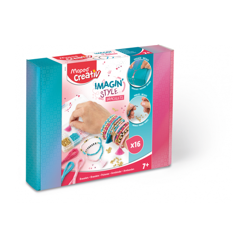 [20234093] KIT PARA HACER PULSERAS IMAGIN STYLE 907401 | MAPED