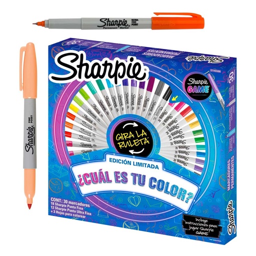 [18359] MARCADORES 30 COLORES 18 FINA-12 ULTRA FINA | SHARPIE