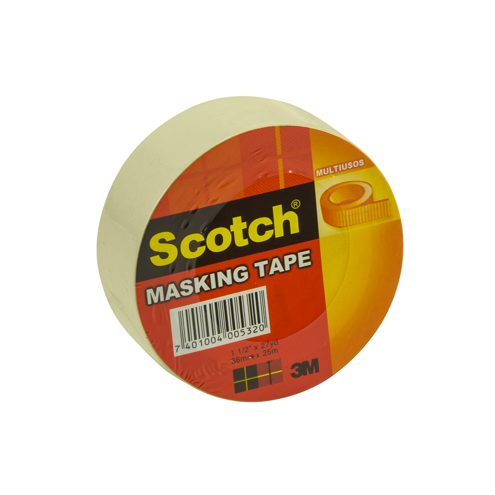 MASKING TAPE 1.5"x 27YDS