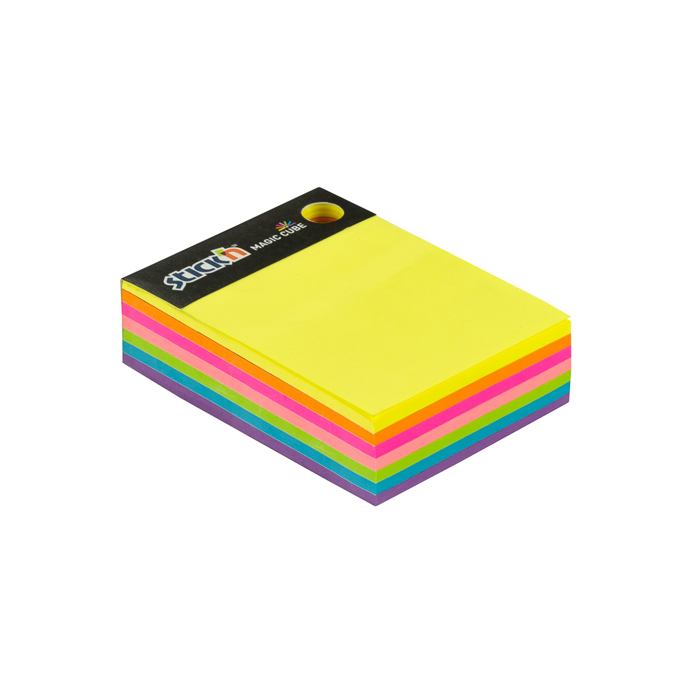 NOTAS ADHESIVAS ARCOIRIS MAGIC CUBE 21255