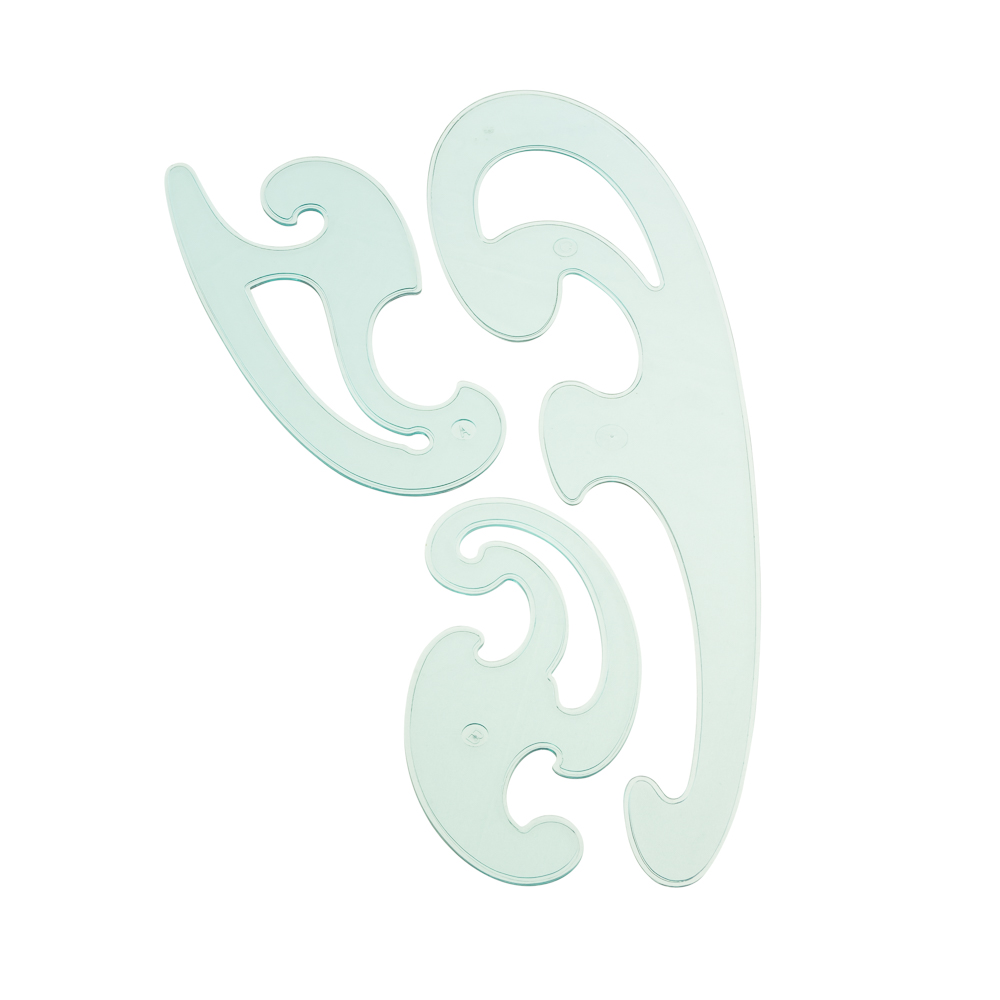 PLANTILLA PLASTICA CURVAS FRANCESAS C-56