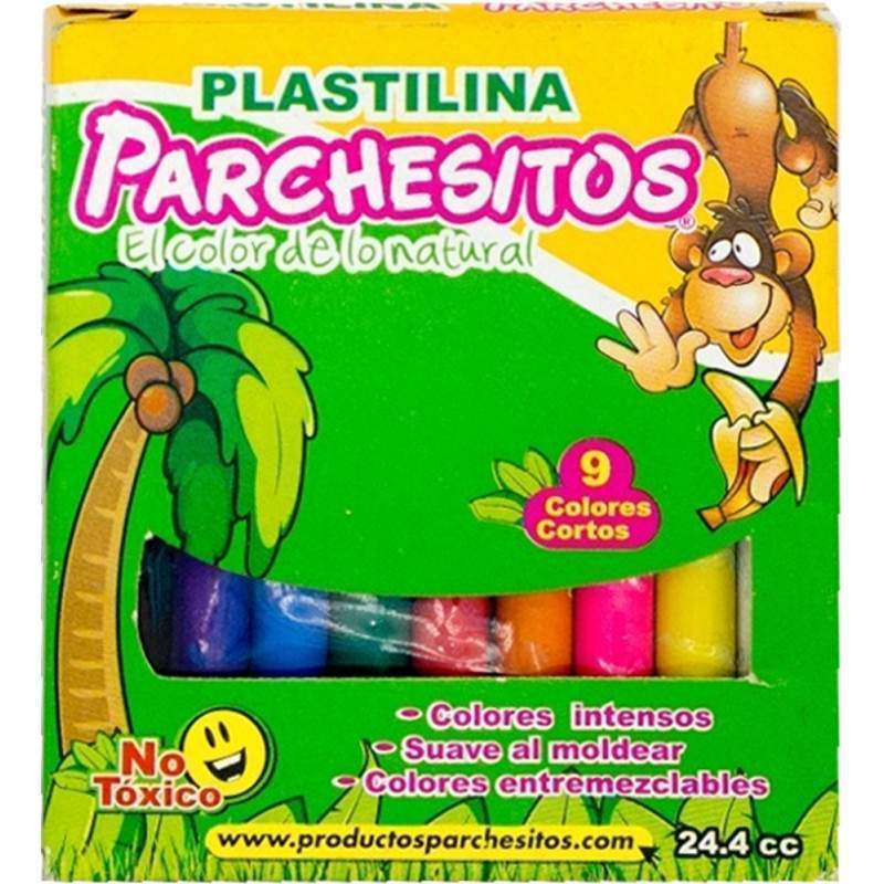 PLASTICINA 9 COLORES