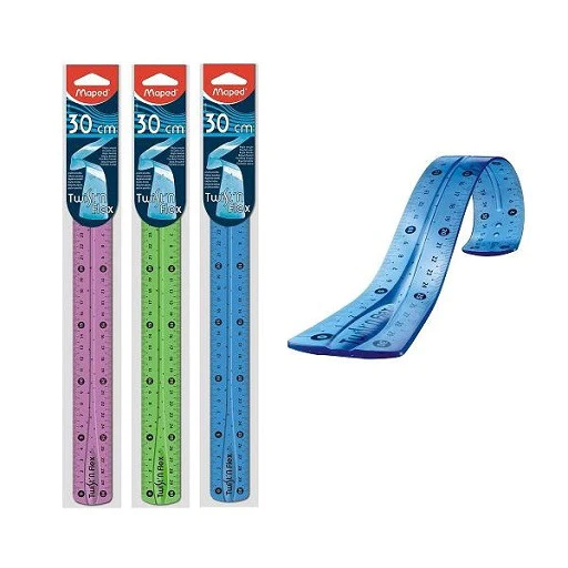 REGLA LINEAL 30CMS TWIST N FLEX 30CMS 279010