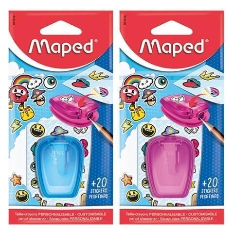 SACAPUNTAS PLASTICO CON DEPOSITO 1 AGUJERO STICKART