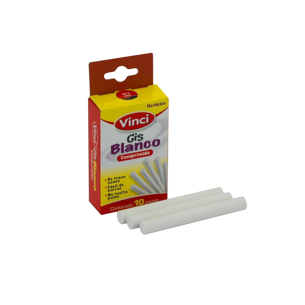 YESO COMPRIMIDO BLANCO CAJA 10