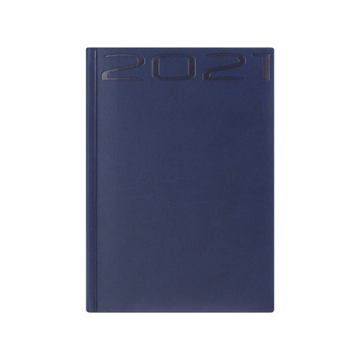 [17186-2] AGENDA DIARIA TWILL 2023 CANTO DORADO (AZUL) | FAST