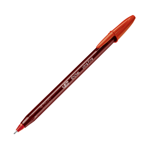[20702092] BOLIGRAFO CRISTAL ULTRAFINE PRECISION Y SUAVIDAD PUNTA FINA 0.7MM (ROJO) | BIC
