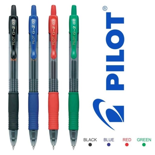 BOLIGRAFO RETRACTIL TINTA GEL G-2 0.5MM EF (VERDE) | PILOT