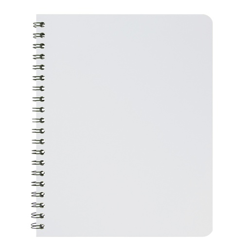 [07295-LISO] CUADERNO DOBLE ESPIRAL 70 HOJAS 239950 (BLANCO) | VIVO