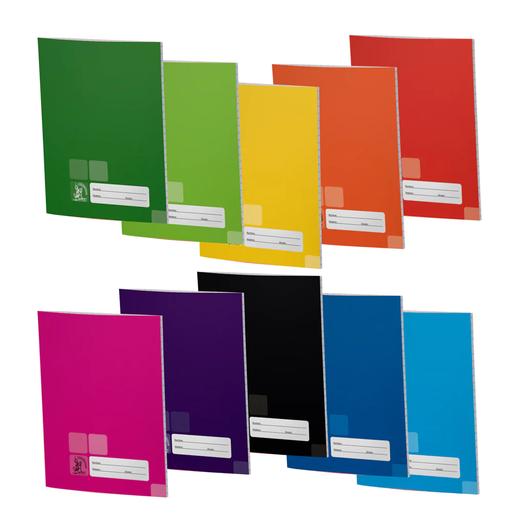 CUADERNO ENGRAPADO 40HOJAS FLEXIBLE (CUADROS 5MM) | CONCEPT