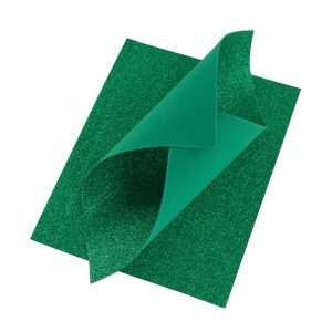 [11775-9] FOAMY DIAMANTINA 8.5X11 COLORES SURTIDOS (PLATEADO) | FAST