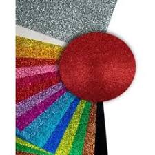 FOAMY CON DIAMANTINA 8.5X11 X10 COLORES SURTIDOS (COLORES PASTEL) | FAST