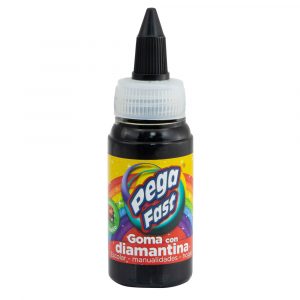 [11478-05] GOMA CON DIAMANTINA SURTIDO (NEGRO) | PEGAFAST