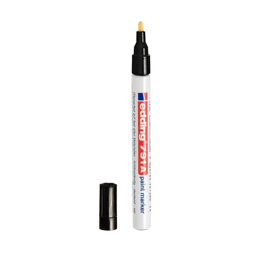 [06163-NEGRO] MARCADOR 791A PUNTA MEDIANA COLORES METALICOS (NEGRO) | EDDING