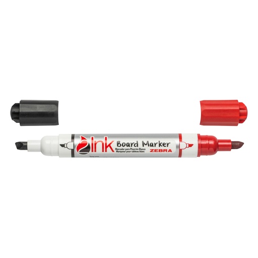 [18760] MARCADOR PARA PIZARRA 2INK DOBLE PUNTA (NEGRO/ROJO) | ZEBRA