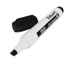 [20711063] MARCADOR PARA PIZARRA FLASHMARKER 742 PUNTA BISELADA (NEGRO) | PELIKAN