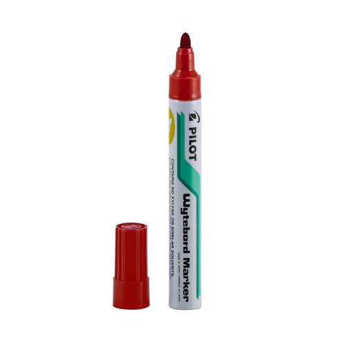 [07868-ROJO] MARCADOR PARA PIZARRA WBMA-TM PUNTA REDONDA COLORES SURTIDOS (ROJO) | PILOT